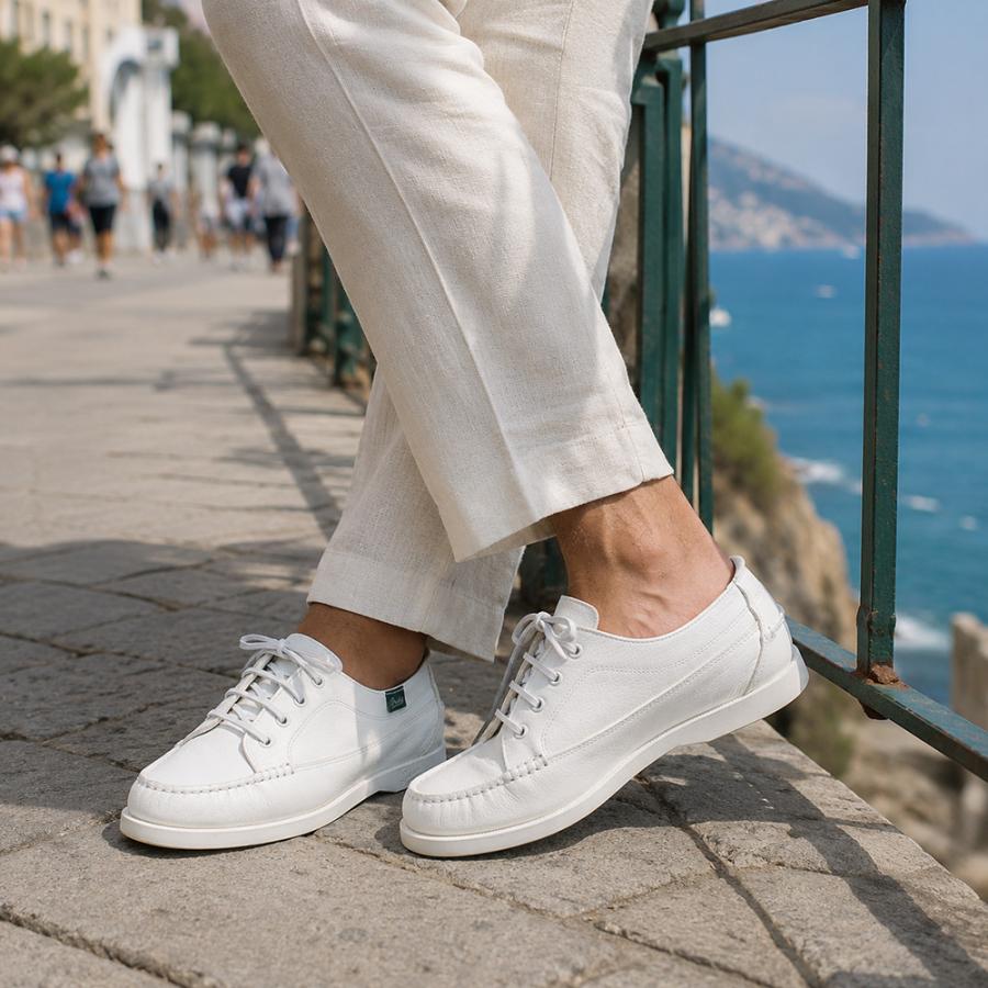 パラブーツ PARABOOT メンズ レザーシューズ MALIBU マリブ 復刻レトロ