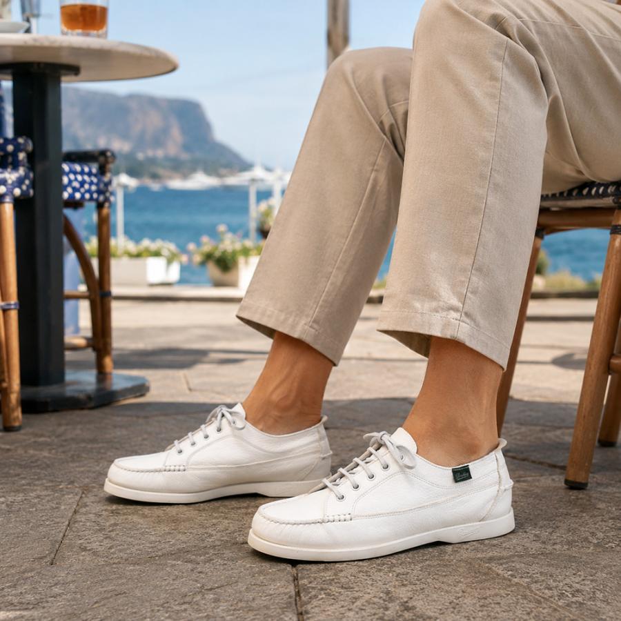 パラブーツ PARABOOT メンズ レザーシューズ MALIBU マリブ 復刻レトロ