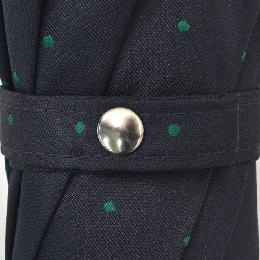 Maglia Franchescoドット柄折りたたみ傘グリーン Maglia Francesco