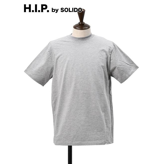 H I P By Solido エイチアイピー ソリード メンズカットソー グレー ロイヤルオーガニック 半袖クルーネックtシャツ スリムフィット 無地 国内正規品 ブランド Mhsl21s00 Gray メンズブランドでらでら公式shop 通販 Yahoo ショッピング