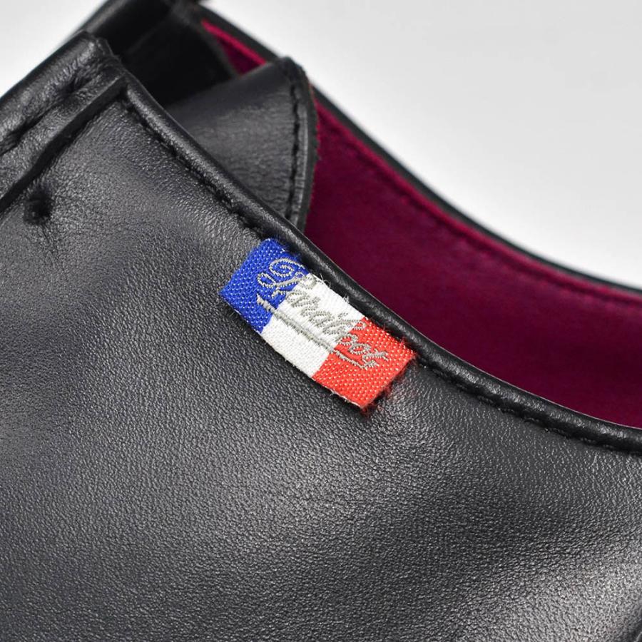 パラブーツ PARABOOT 短丈ブーツ ミカエル BBR LIS オイルドカーフレザー ブラック チロリアンシューズ 国内正規品 メンズ Men'sの画像