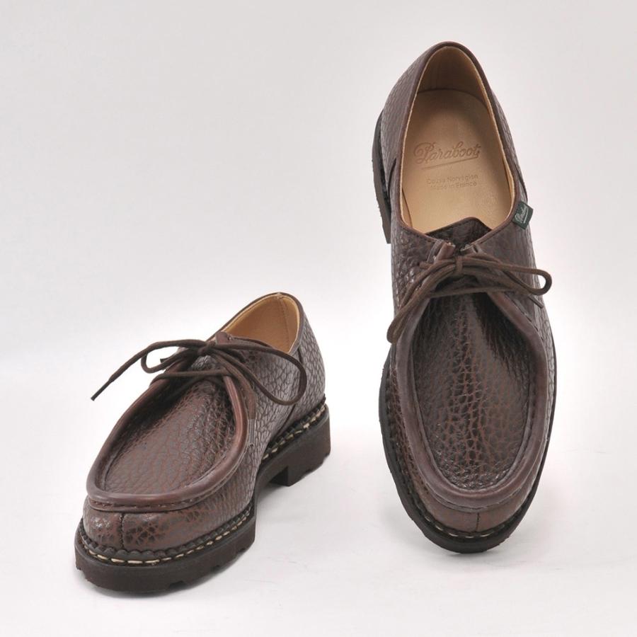 パラブーツ Paraboot メンズ シューズ ミカエル Paraboot レザーシューズ Michael Gr グレインレザー バイソンブラウン メンズ チロリアン 国内正規品 Men S Michael メンズブランドでらでら公式shop