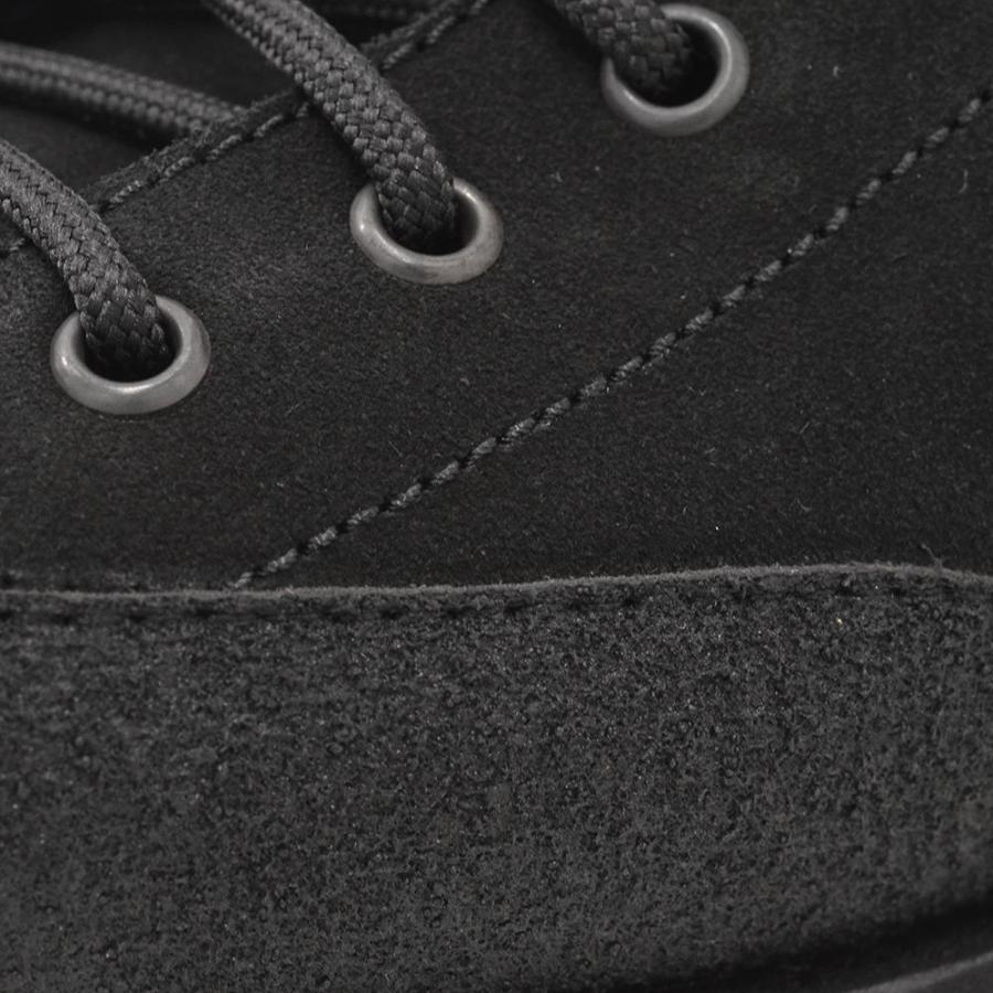 パラブーツ　PARABOOT メンズ アンクル ローカットブーツ MONTANA モンタナ ブラック黒スエードレザーシューズ ブランド  国内正規品の画像