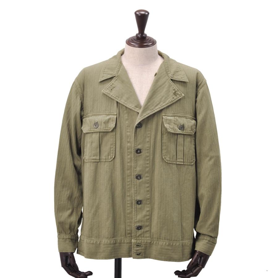 シーグリーン Seagreen ミリタリーシャツ メンズ ヘリンボン シャツアウター a4122 カーキ カジュアルシャツ 国内正規品 でらでら 公式ブランド Mseaa4122 Khaki メンズブランドでらでら公式shop 通販 Yahoo ショッピング