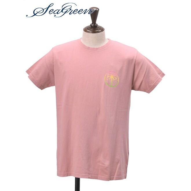 シーグリーン Seagreen メンズ 半袖 Tシャツ 胸プリント ピンク サンセット シー カットソー サーフ ブランド 国内正規品 Men S ティーシャツ Msga8108 Pink メンズブランドでらでら公式shop 通販 Yahoo ショッピング