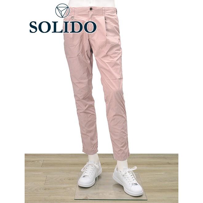 スラックス メンズ Men S コットンパンツ スリム 春夏 ソリード Solido ワンタック コットンポリエステルパンツ ジップフライ 5ポケット Www Arilab Com Tr Index Php