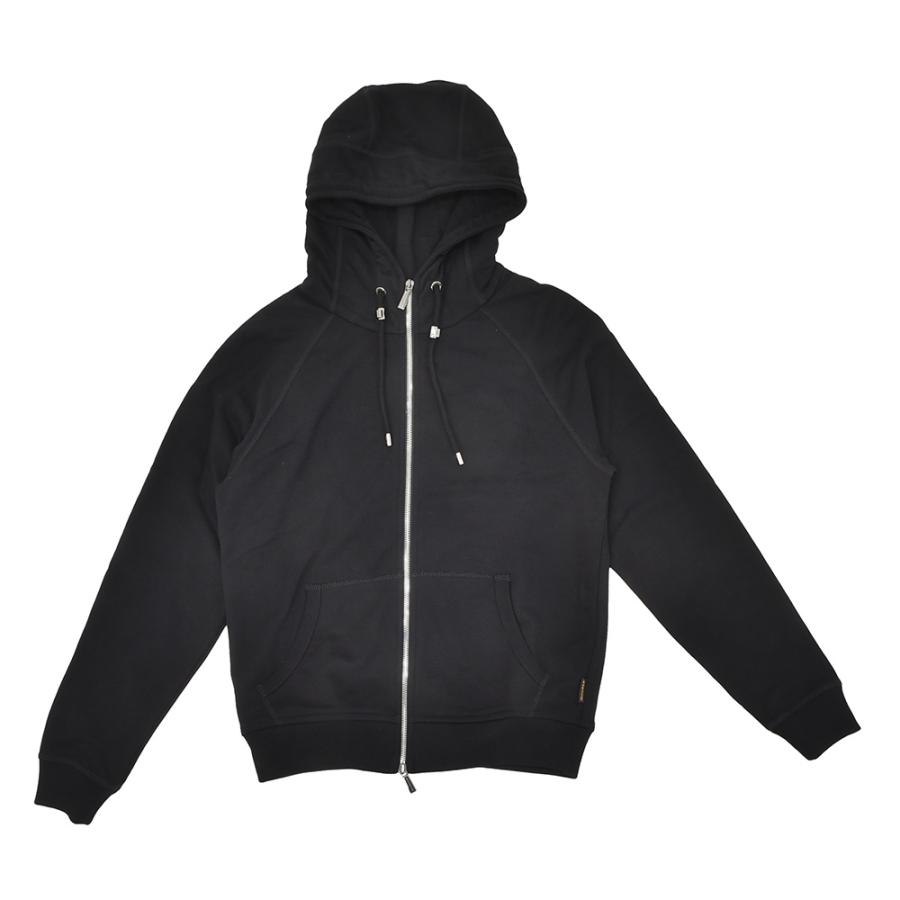 ムーレーMOORERセットアップ44 パーカーパンツ黒
