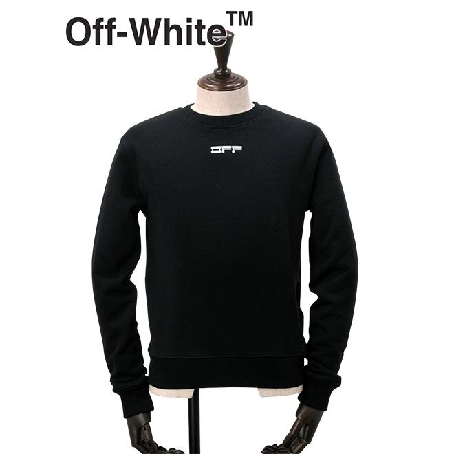 オフホワイト ヴァージル アブロー ジャージ スウェット Off White メンズ 長袖スウェット Omba Fle ブラックホワイトプリント クルーネック メンズブランドでらでら公式shopのオフホワイト ブラックホワイトプリント ブランド マスクドフェイス メンズブランドで