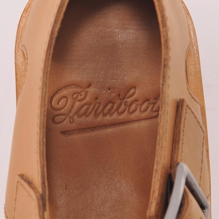 パラブーツ PARABOOT グルカサンダル メンズ パシフィック PACIFIC オイルドレザー コニャック グラディエーター 編み込み 国内正規品 でらでら公式の画像