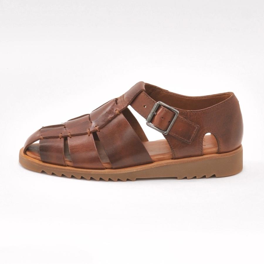 パラブーツ PARABOOT グルカサンダル パシフィック PASIFIC ブラウン グラディエーター 国内正規品 メンズ Men'sの画像