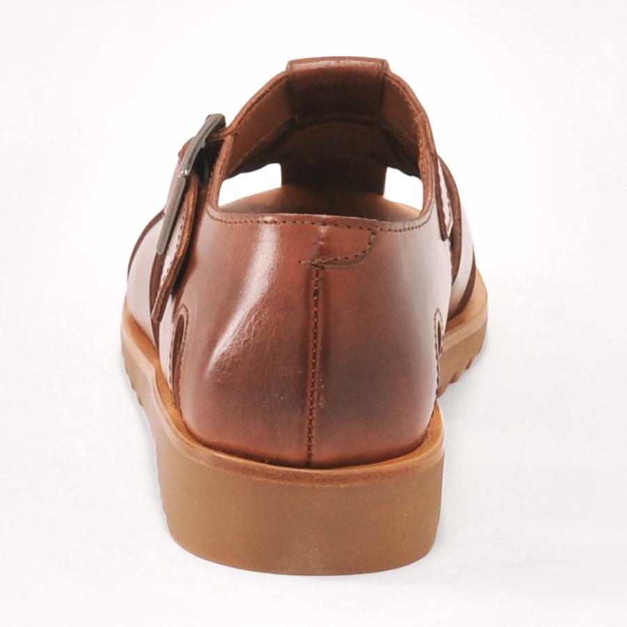 パラブーツ PARABOOT グルカサンダル パシフィック PASIFIC ブラウン グラディエーター 国内正規品 メンズ Men'sの画像