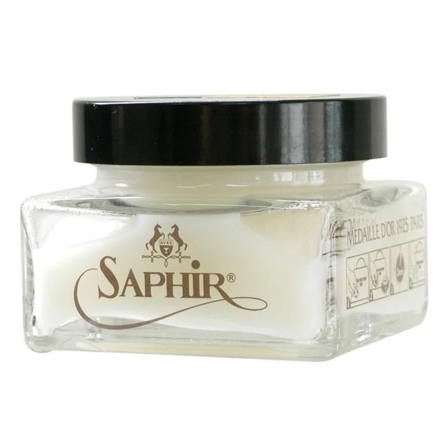 サフィールノワール Saphir Noir【返品交換不可】 フランス製 スペシャルナッパデリケートクリーム ひび割れ防止 75ml 特別な潤いを与えます フランス製 メンズ｜deradera