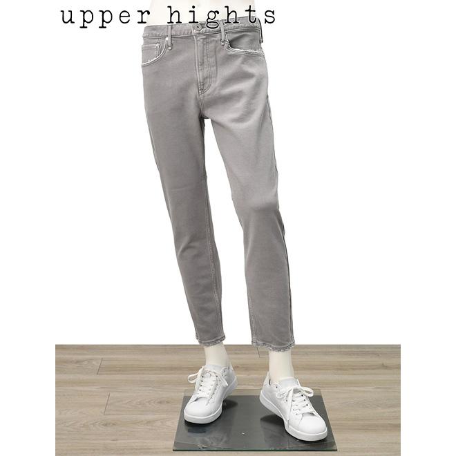 割引クーポン付 アッパーハイツ Upper Hights テーパードデニム メンズ The Nine 9 ライトグレー コットンストレッチジーンズ 日本製 国内正規品 でらでら ブランド公式 ショッピング超高品質 Www Superavila Com