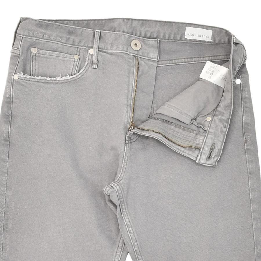 免税 店 価格 アッパーハイツ Upper Hights テーパードデニム メンズ The Nine 9 ライトグレー コットンストレッチジーンズ 日本製 国内正規品 でらでら ブランド公式 大人気販売中 Www Superavila Com