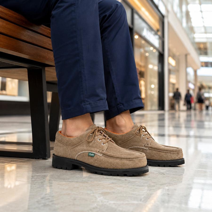 パラブーツ PARABOOT Uチップシューズ メンズ モカシン THIERS