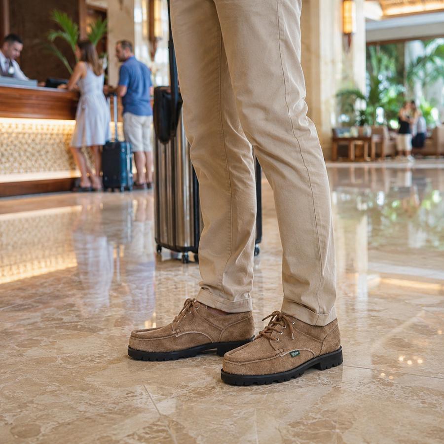 パラブーツ PARABOOT Uチップシューズ メンズ モカシン THIERS