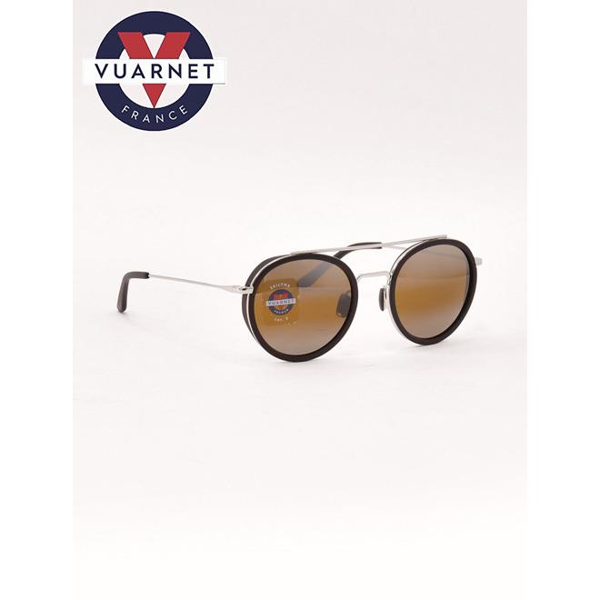 ヴァルネ VUARNET メンズサングラス Edge 1613 マットブラック＆スキ