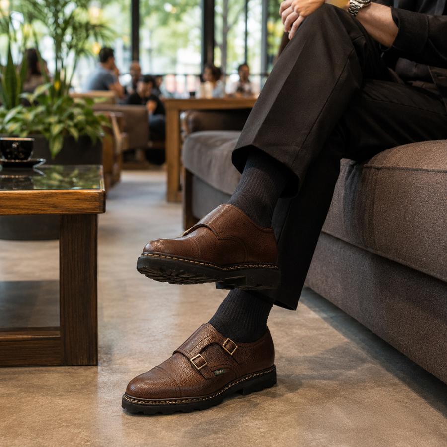 Paraboot（パラブーツ） william ウイリアム ダブルモンクストラップ
