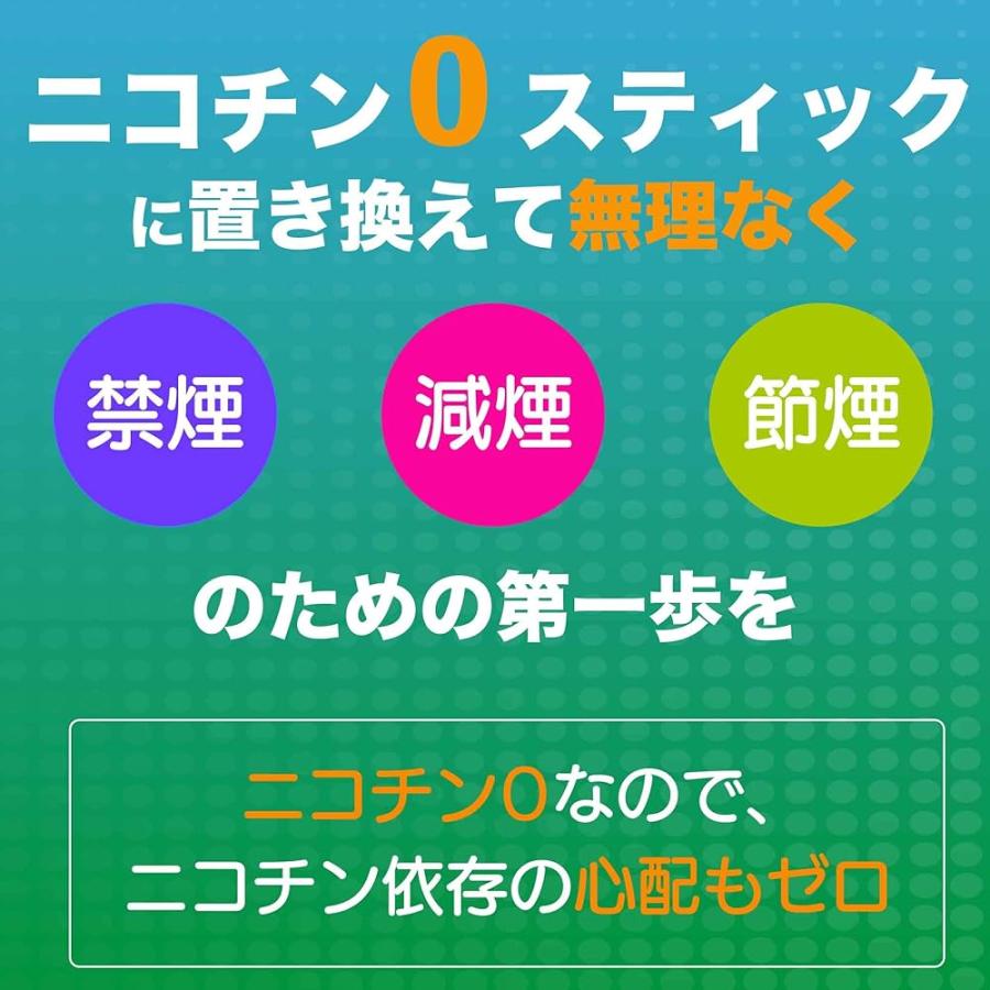 5箱セット メンソール The Third ザサード ニコチンゼロ スティック  互換機 加熱式タバコ 電子タバコ 禁煙 ヒート スティック 互換　lim7｜deraegallc｜05