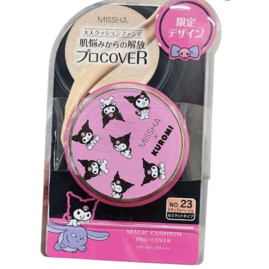 限定デザイン ミシャ(MISSHA) KUROMI クロミ M クッション