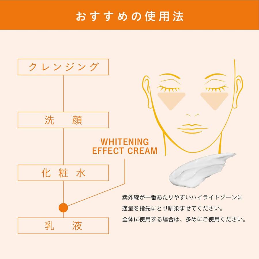 3本セット 美白 クリーム ホワイトニングエフェクトクリーム 20g 薬用