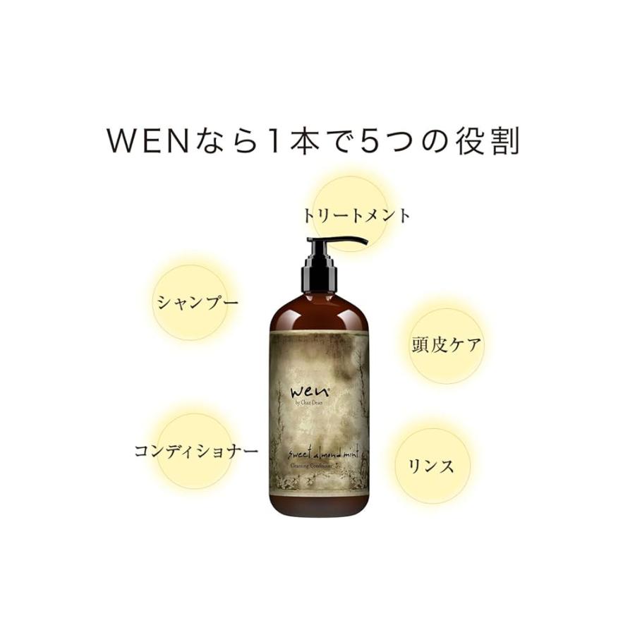 WEN ウェン クレンジングコンディショナー ガーデニア 480mL (シャンプー リンス コンディショナー トリートメント スカルプ 5 in 1 lim23の画像