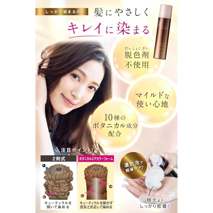 2本セット ヘアボーテエクラ ボタニカル エアカラーフォーム