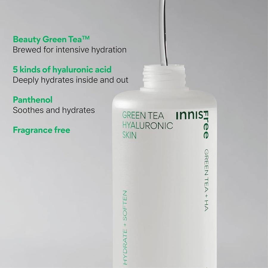 【3本セット】innisfree グリーンティー ヒアルロン スキン 170mL 3本セット【イニスフリー】グリーンティー ヒアルロン スキン 170mL
