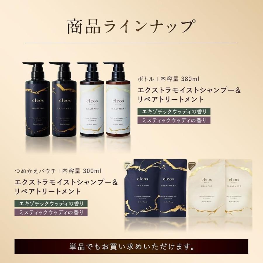 2本セット Cleo's Beaute クレオズボーテ リペアトリートメント380ml