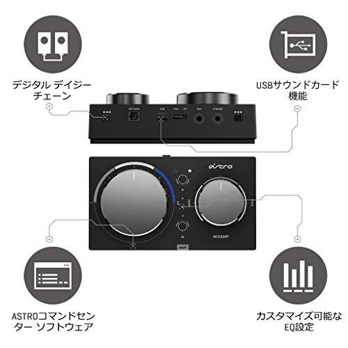 Astro Mixamp Pro Tr ブラック ヘッドセット サウンドカード Dolby Audio 19新モデル 保証1年輸入品 Astro Mixamp 19 Deleshop 通販 Yahoo ショッピング