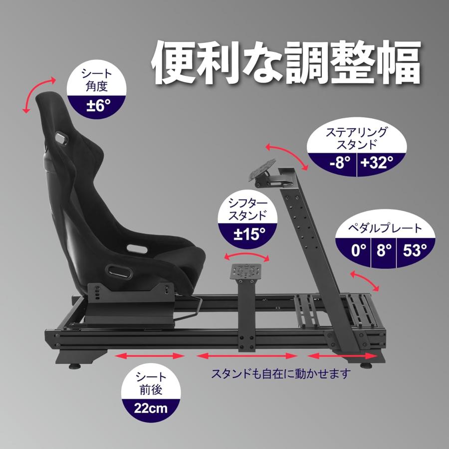 【国内正規品】PS5 GT7 Edition / DELE AP2+DRS-2+ハンコン+シフターセット DELE DRS-2 レーシングコックピット シムレーシングコックピット