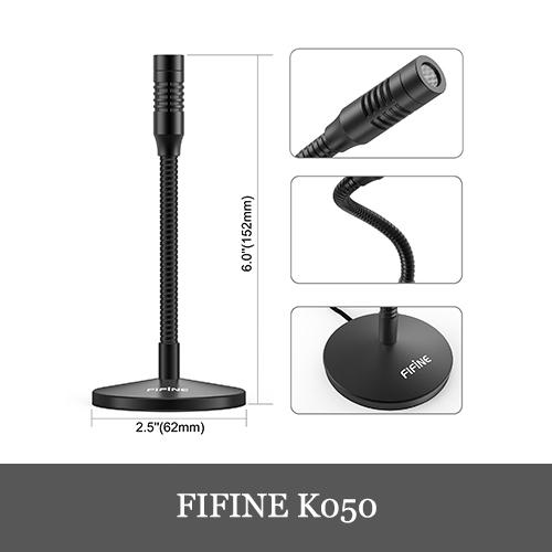 限定品 FIFINE K050 Black PS4 正規代理店 USB 単一指向性 Windows