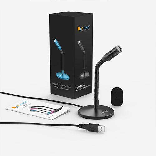 FIFINE K050 Black USB マイク コンデンサーマイク : DELESHOP FIFINE K050 Black USB マイク コンデンサーマイク : DELESHOP
