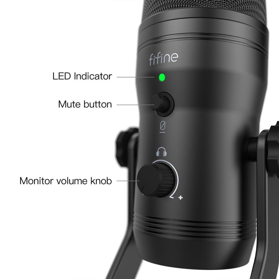 FIFINE K690 USBマイク コンデンサーマイク ステレオ FIFINE K690 USBマイク コンデンサーマイク ステレオ