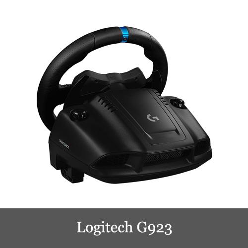 Logitech G923 Driving TureForce Feedback Racing Wheel ロジテック PS4 PC レーシングゲームハンドル 1年保証輸入品｜dereshop｜03