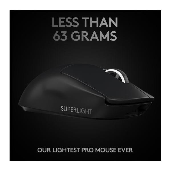ロジテック Logitech G Pro X Superlight Black ワイヤレス ゲーミング