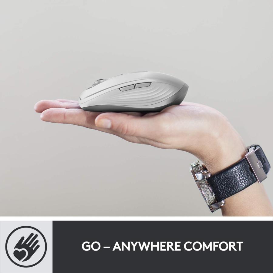 Logitech Mx Anywhere 3 Graphite グラファイト ワイヤレス Unifying Bluetooth 高速スクロールホイール Win/Mac/Chrome/iPad OS 一年間保証輸入品｜dereshop｜04