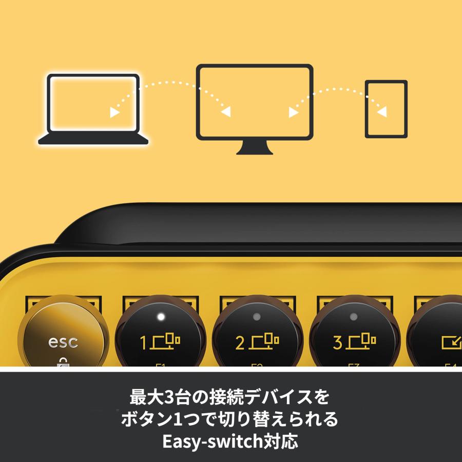 Logitech Pop Keys Yellow メカニカル ワイヤレス キーボード イエロー 英語配列 bluetooth Logi Bolt Unifying非対応 一年間保証輸入品 : logitech-pop-keys-yellow : DELESHOP - 通販 - Yahoo!ショッピング Logitech Pop Keys Yellow メカニカル ワイヤレス キーボード イエロー 英語配列 bluetooth Logi Bolt Unifying非対応 一年間保証輸入品 : logitech-pop-keys-yellow : DELESHOP - 通販 - Yahoo!ショッピング
