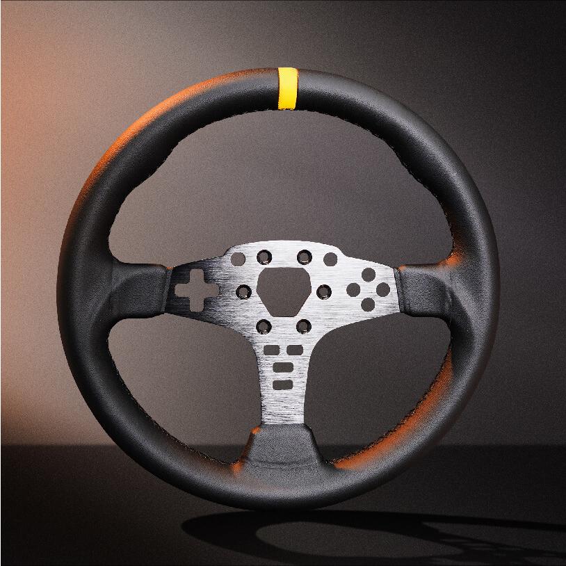 MOZA RACING Moza ES用 12インチ 丸型ホイール MOD 国内正規品 MOZA RACING Moza ES用 12インチ 丸型ホイール MOD 国内正規品