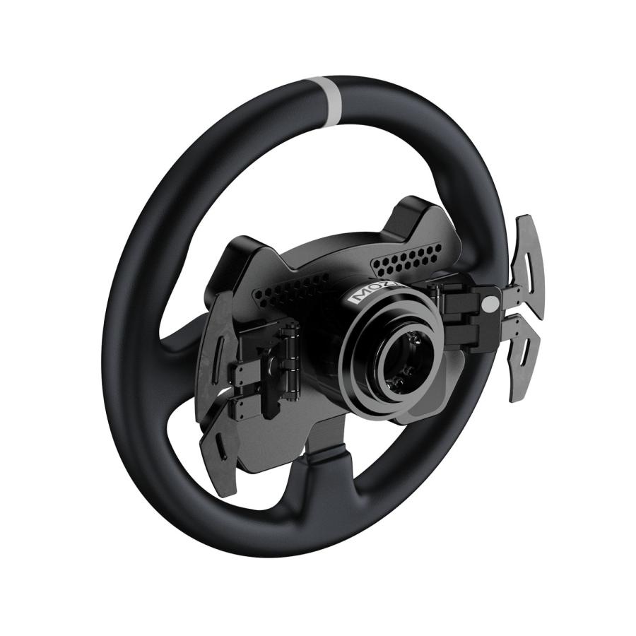 MOZA GS V2Pステアリングホイール MOZA GS V2P GT Wheel | Leather GT Rim, 72 Inputs, Quad-Core