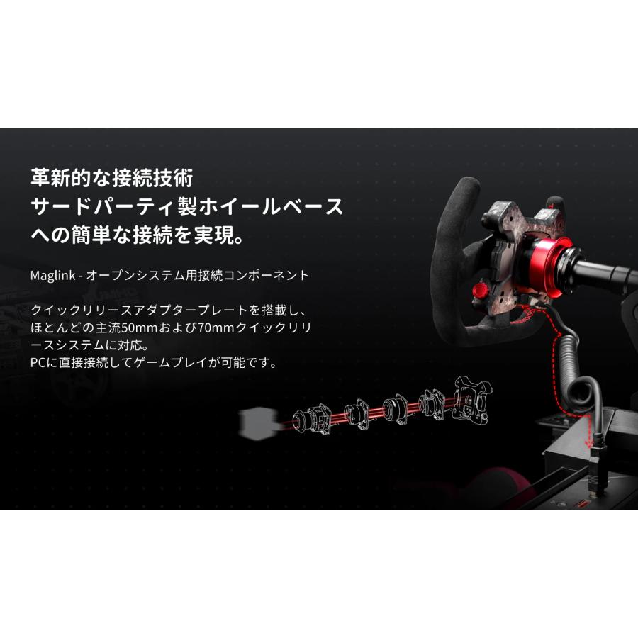 SIMAGIC Neo X Hub + 330T ステアリングセット（シフターとクラッチ