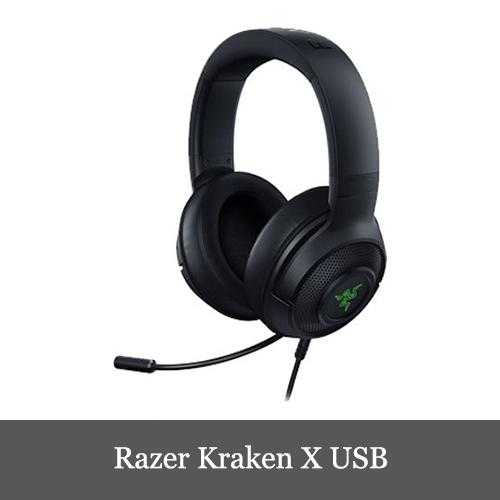 Razer Kraken X Usb ゲーミングヘッドセット バーチャル7 1ch 軽量 ノイズキャンセリングマイク Usb接続 一年間保証輸入品 Razer Kraken X Usb Dereshop 通販 Yahoo ショッピング