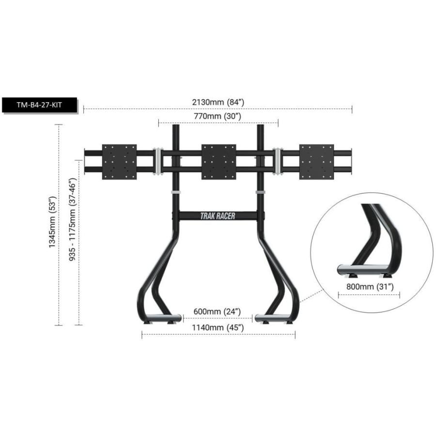 トリプルモニターフロアスタンド　TM-B6-27-KIT トリプルモニターフロアスタンド TM-B6-27-KIT