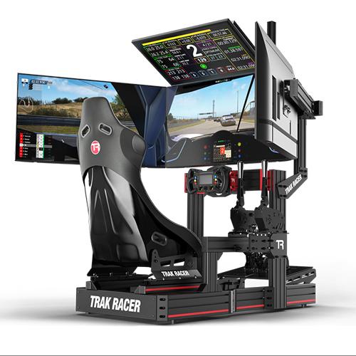 Trak Racer TR80/TR120/TR160用コックピット取付用クワッドモニタースタンド TR80-4MCM-BLK Trak TR80 BLK