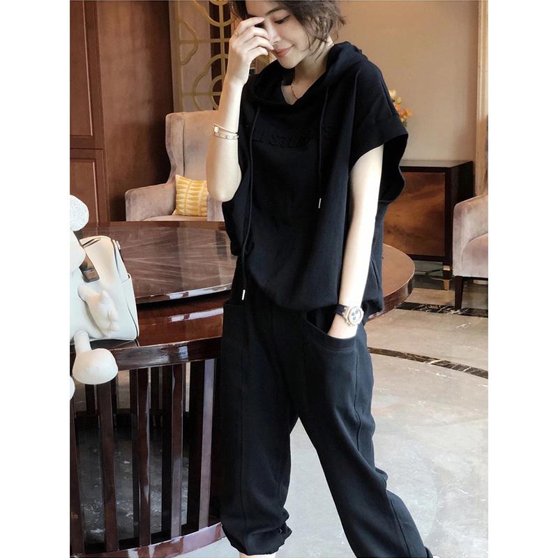 一部当日発送 セットアップ レディース 夏 パンツ トップス 上下セット ボトムス 2点セットワイドトパンツ 着痩せ スポーツ フード付き ルームウェア 22nt97 Deris 通販 Yahoo ショッピング
