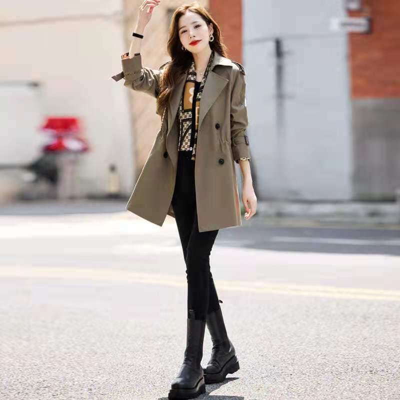 ✨雑誌掲載 人気完売 フレイアイディー サイドプリーツトレンチコート