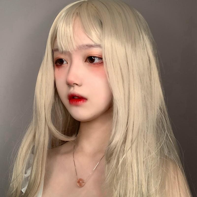 原宿 渋谷系ウィッグ ロング フルウィッグ ストレート 金髪 自然 かつら コスプレ ゆめかわ グラデ ウィッグ ボリューム かつら イベント パーティー Jff356 Deris 通販 Yahoo ショッピング