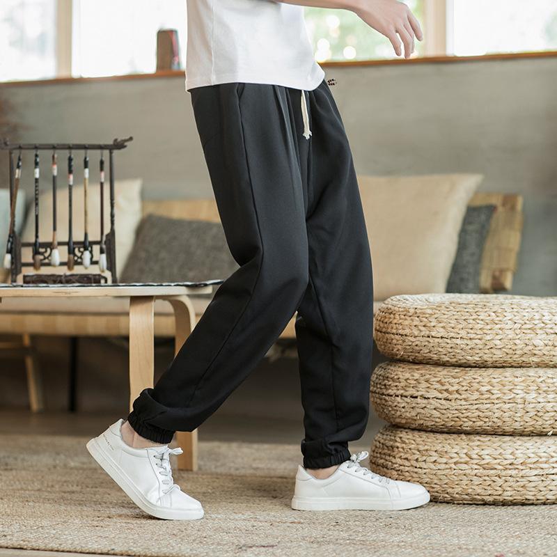 サルエルパンツ メンズ リネンパンツ ワイドパンツ カジュアルパンツ 秋 ズボン 麻 パンツ イージーパンツ ゆったり 40代 50代 ボトムス 春 秋 送料無料 Kjk24 Deris 通販 Yahoo ショッピング