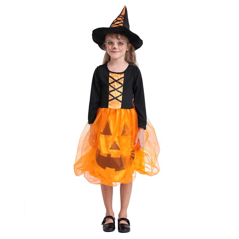 ハロウィンコスプレ子供 パンプキン ドレス 衣装 子供服 キッズ ハロウィーン コスチューム ふわふわドレス コスプレ Halloween パーティー イベント Ws192 Deris 通販 Yahoo ショッピング