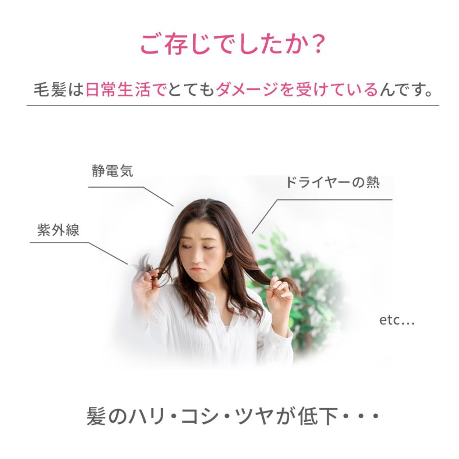 【デルメッド公式】ヘアオイル 100mL 洗い流さないトリートメント ダメージケア 補修 紫外線 まとまり ツヤ ボリューム キューティクル 保湿 三省製薬 DERMED | DERMED | 02